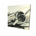 Fondo 16 x 16 in. Vintage Aircraft-Print on Canvas FO2788944